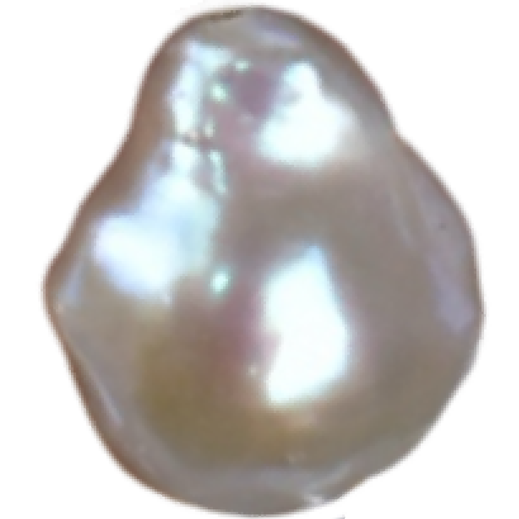 U0302 White Small Baroque Freshwater Pearl