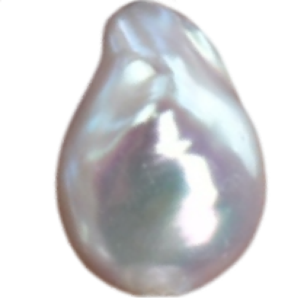 U0302 White Small Baroque Freshwater Pearl
