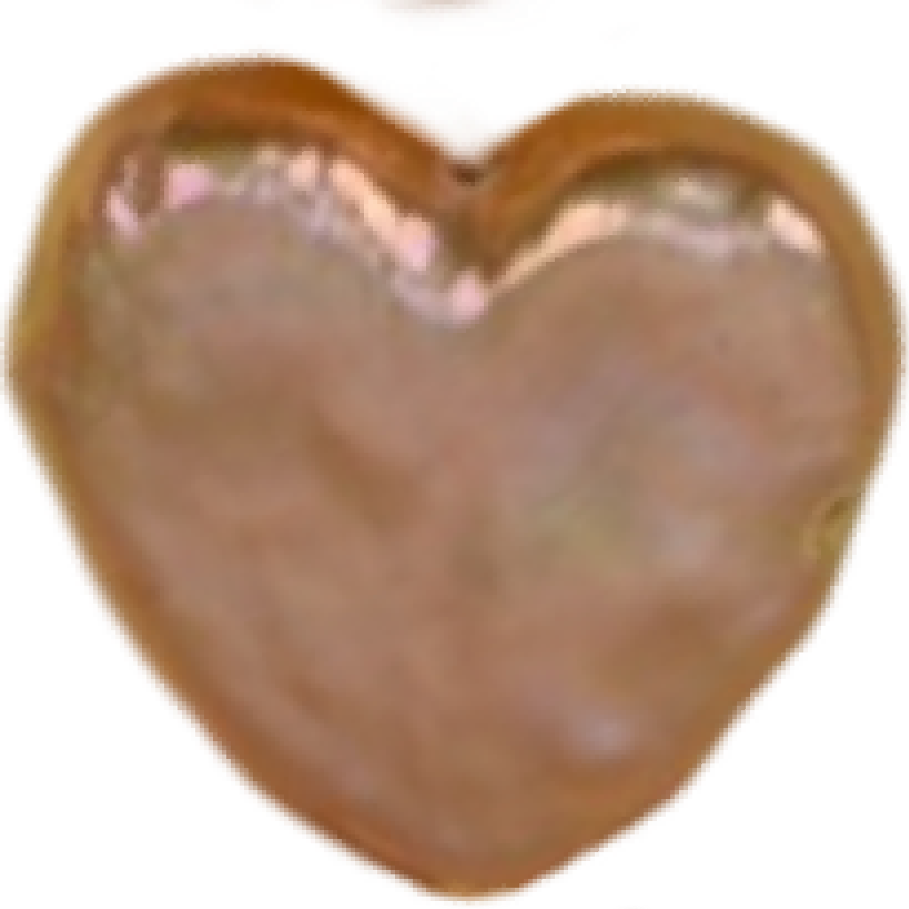 U0702 Pink Heart Freshwater Pearl