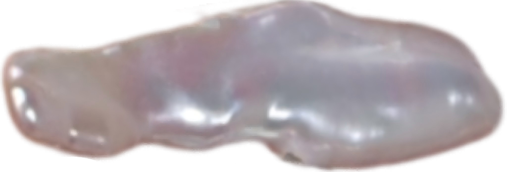 U0204 White Biwa Freshwater Pearl