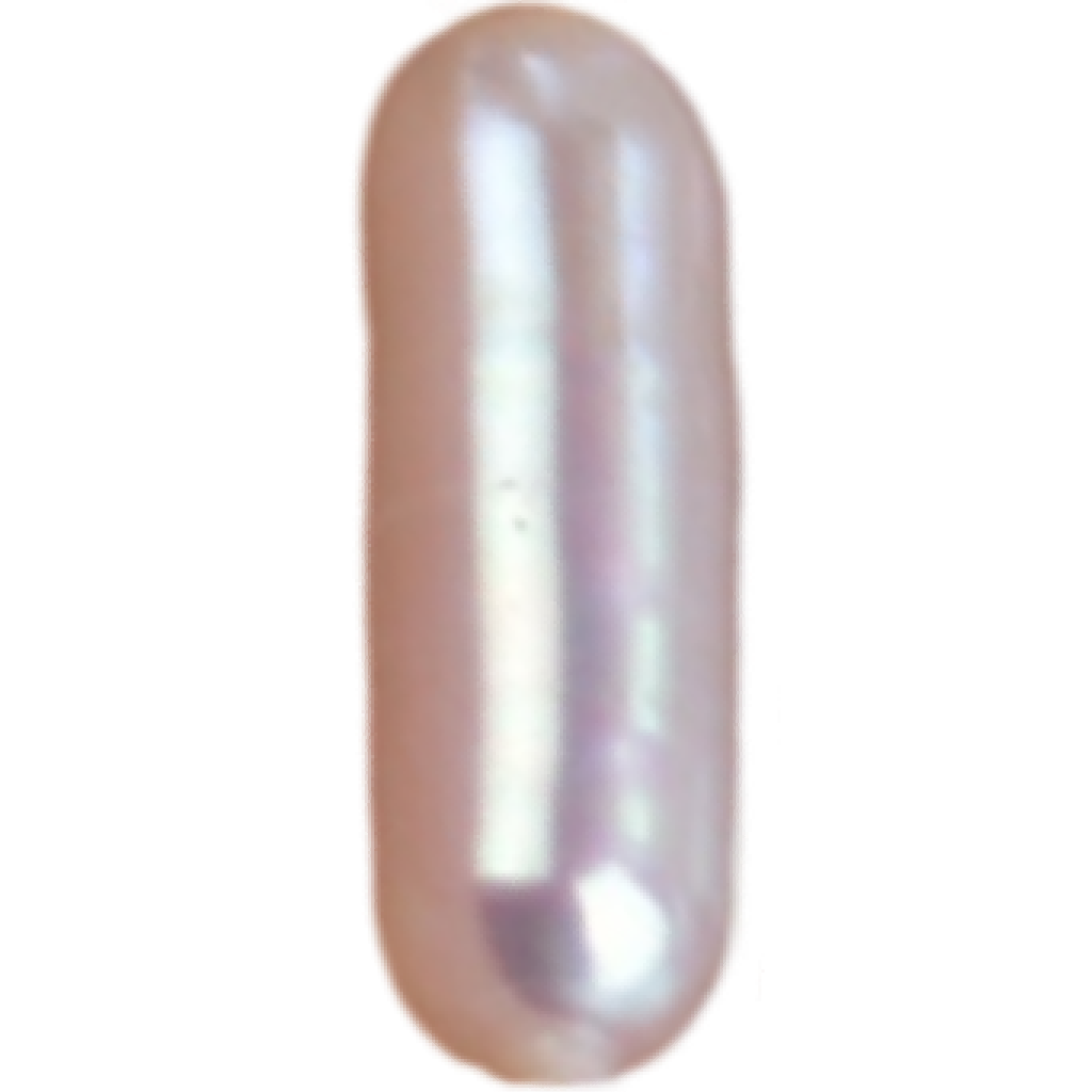 U0203 White Biwa Freshwater Pearl