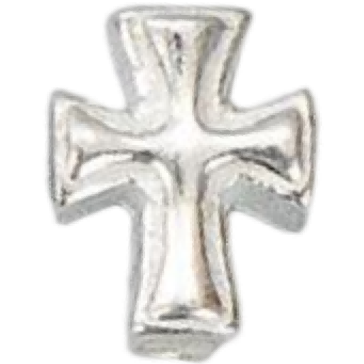 M2001 Cross Bead Silver