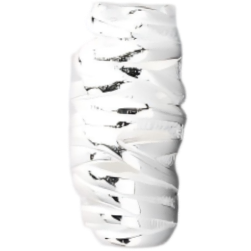 M0302 Sterling Silver Irregular Wrapped Silver Spacer Bead