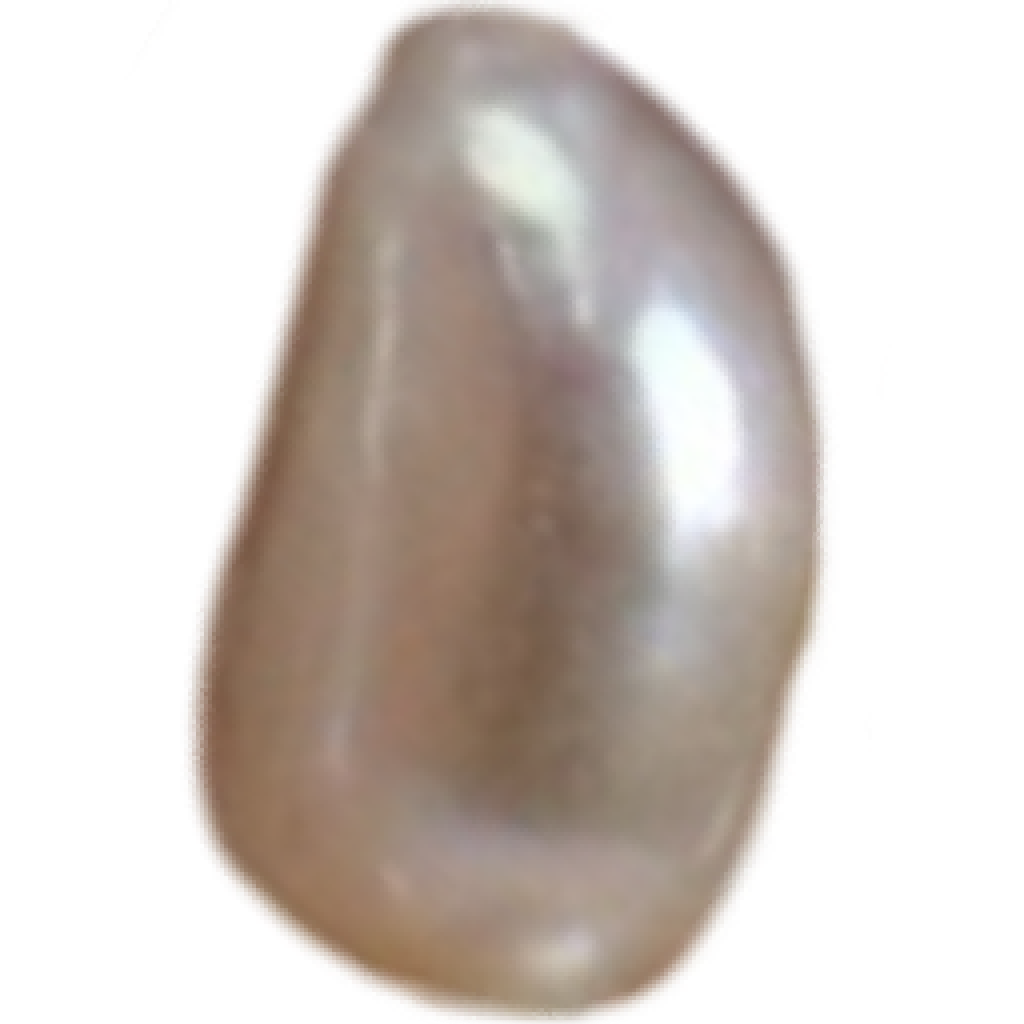 U1301 White Baroque Nugget Freshwater Pearl