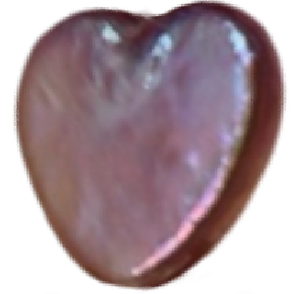 U0703 Purple Heart Freshwater Pearl