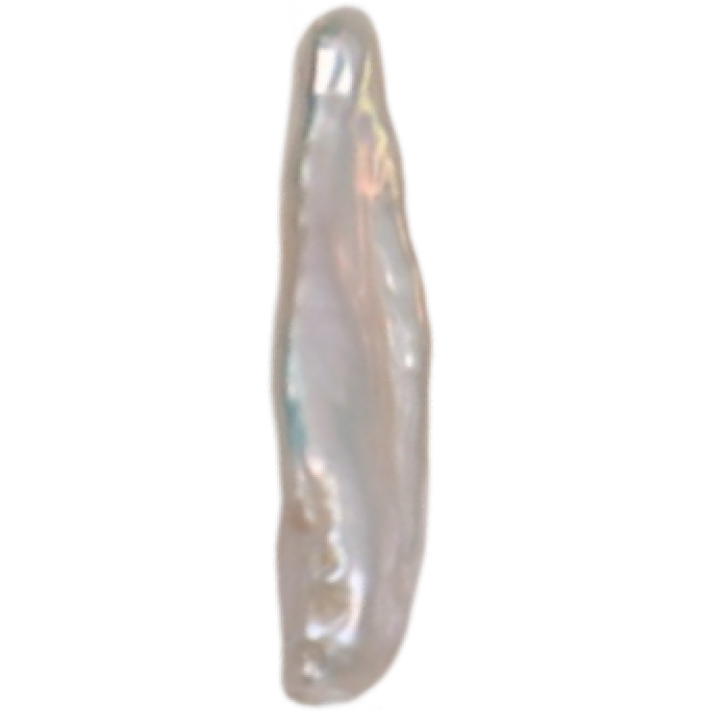 U0202 White Biwa Freshwater Pearl