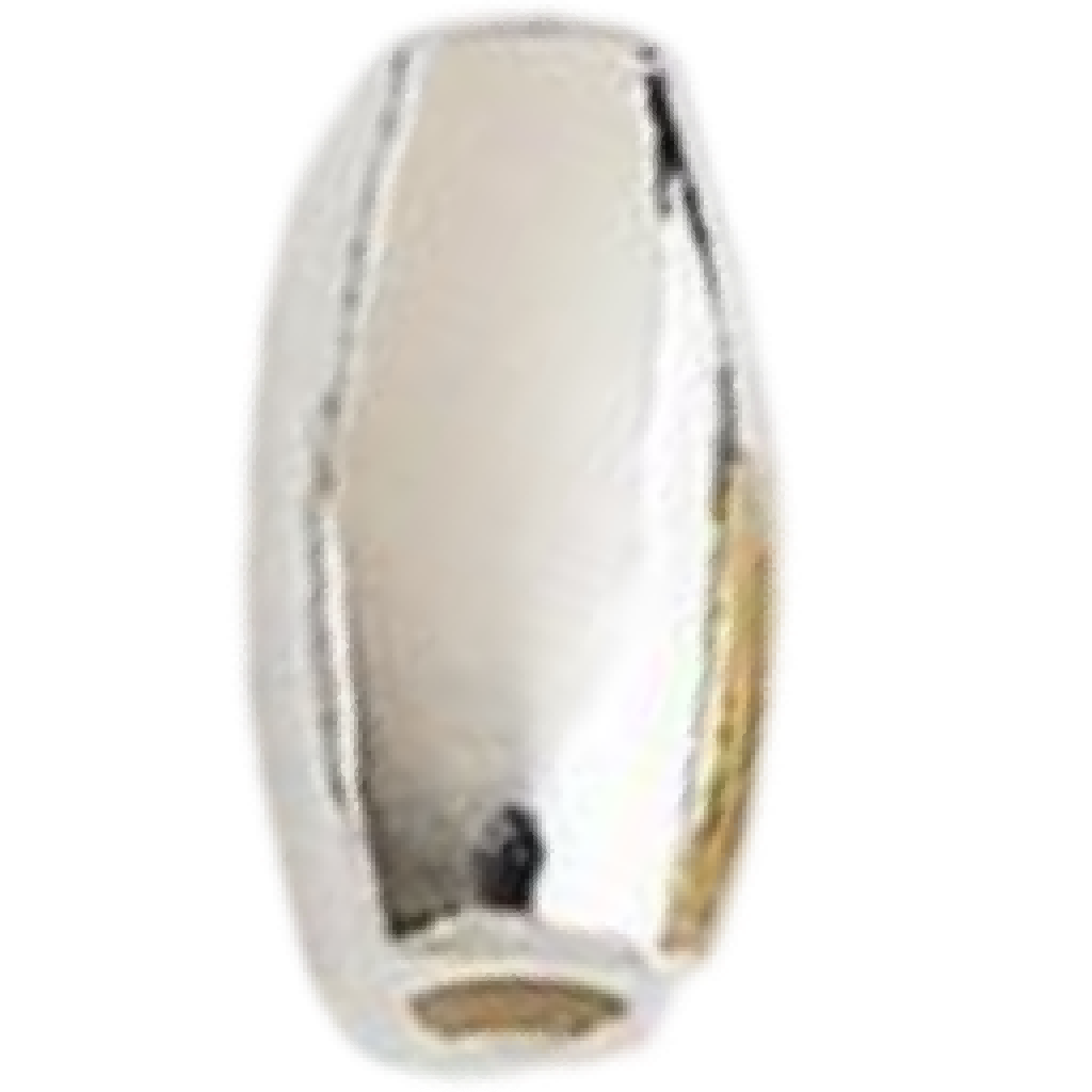 M2201 Rice Beads Silver