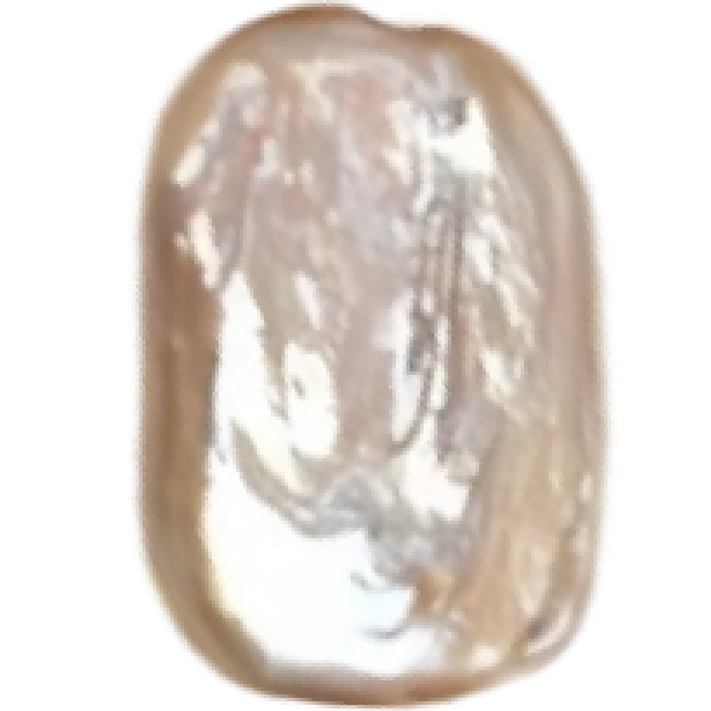 U1102 Pink Baroque Square Freshwater Pearl