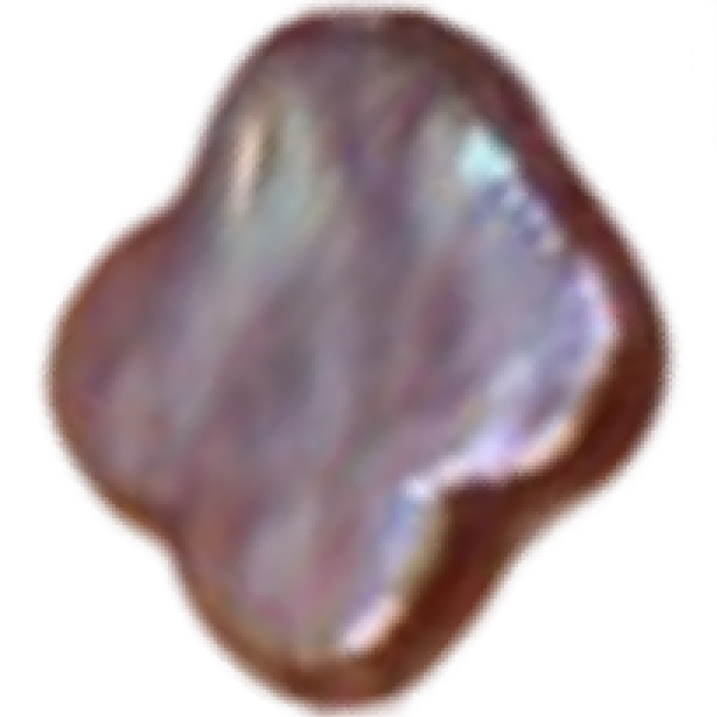 U1403 Purple Clover Baroque Freshwater Pearl