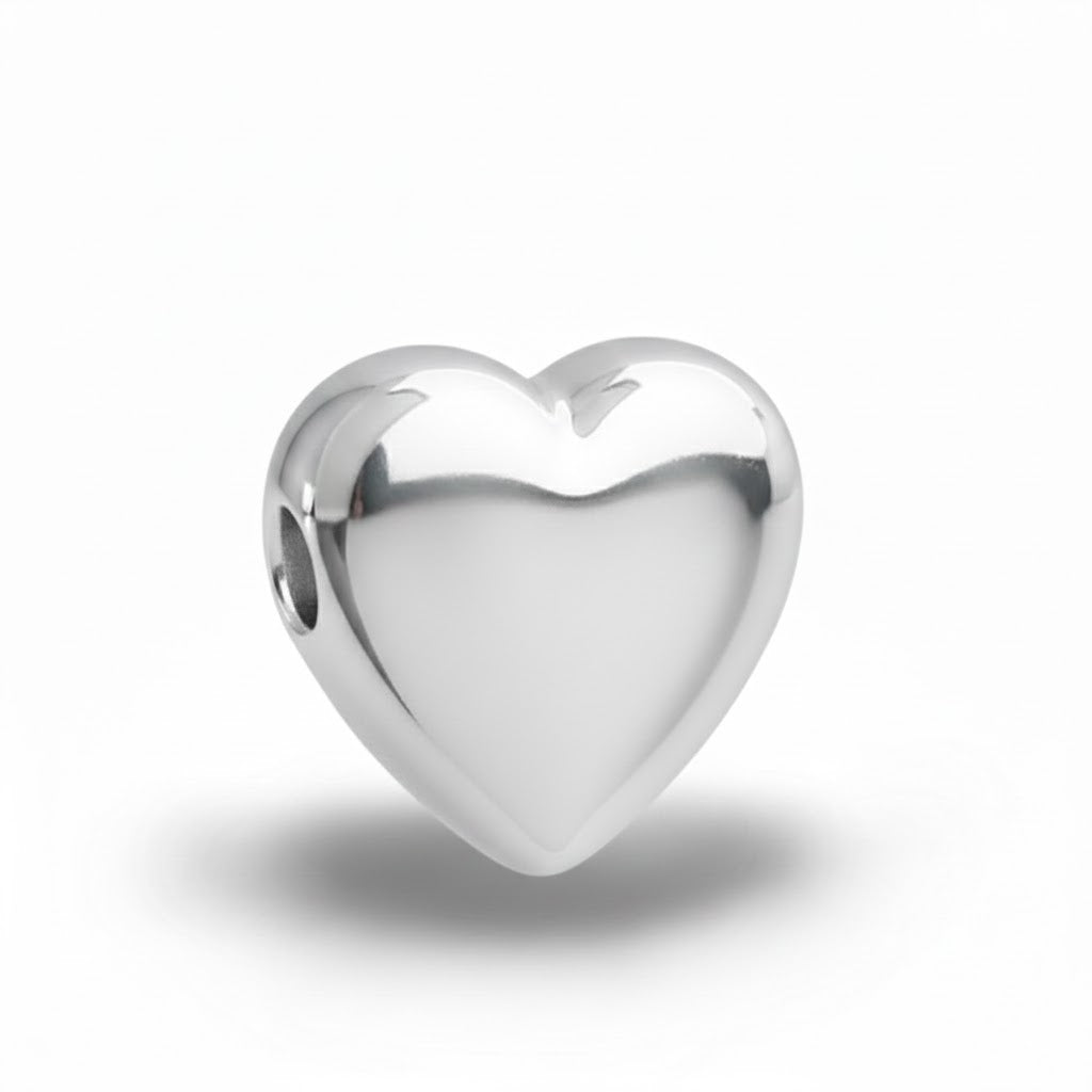 M1801 Heart Bead