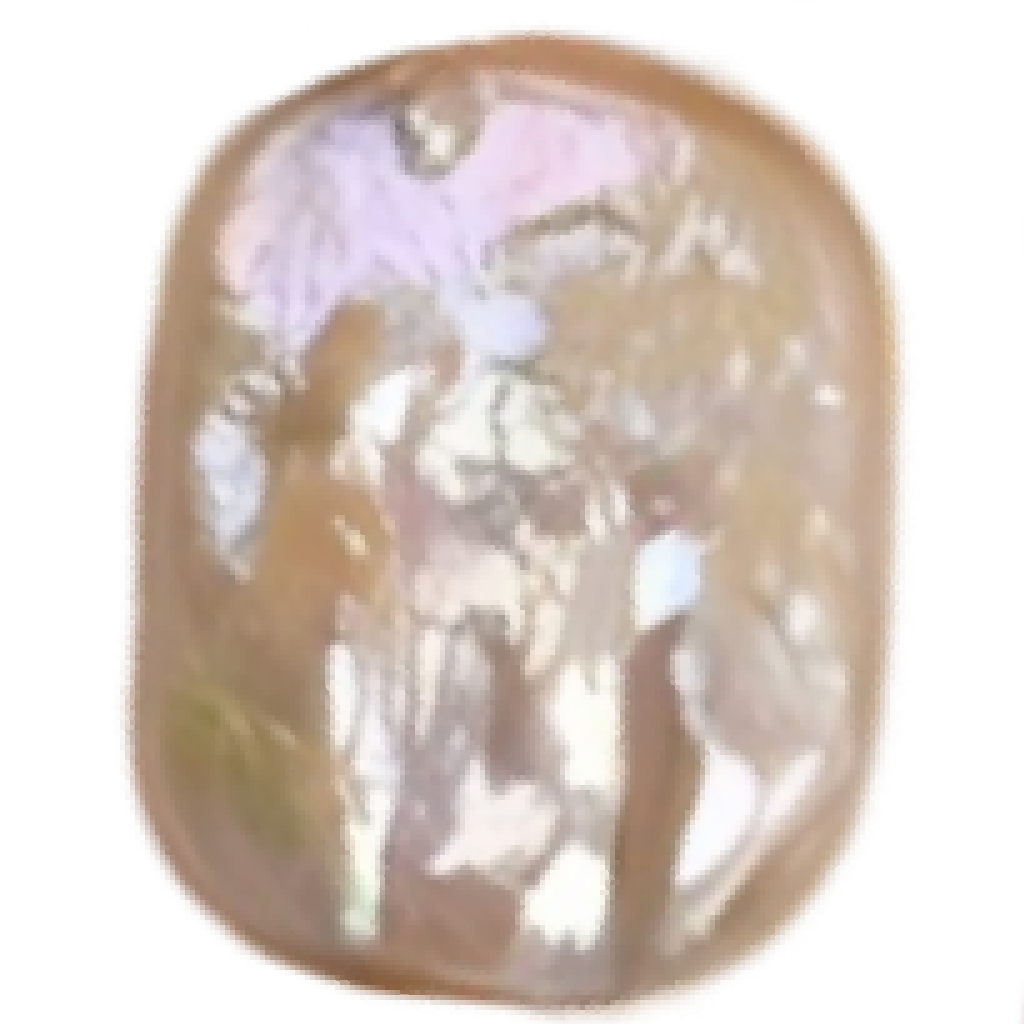 U1102 Pink Baroque Square Freshwater Pearl