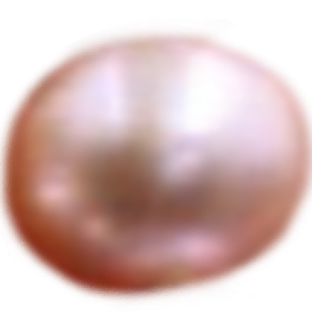 U1903 Purple Oval Freshwater Pearl