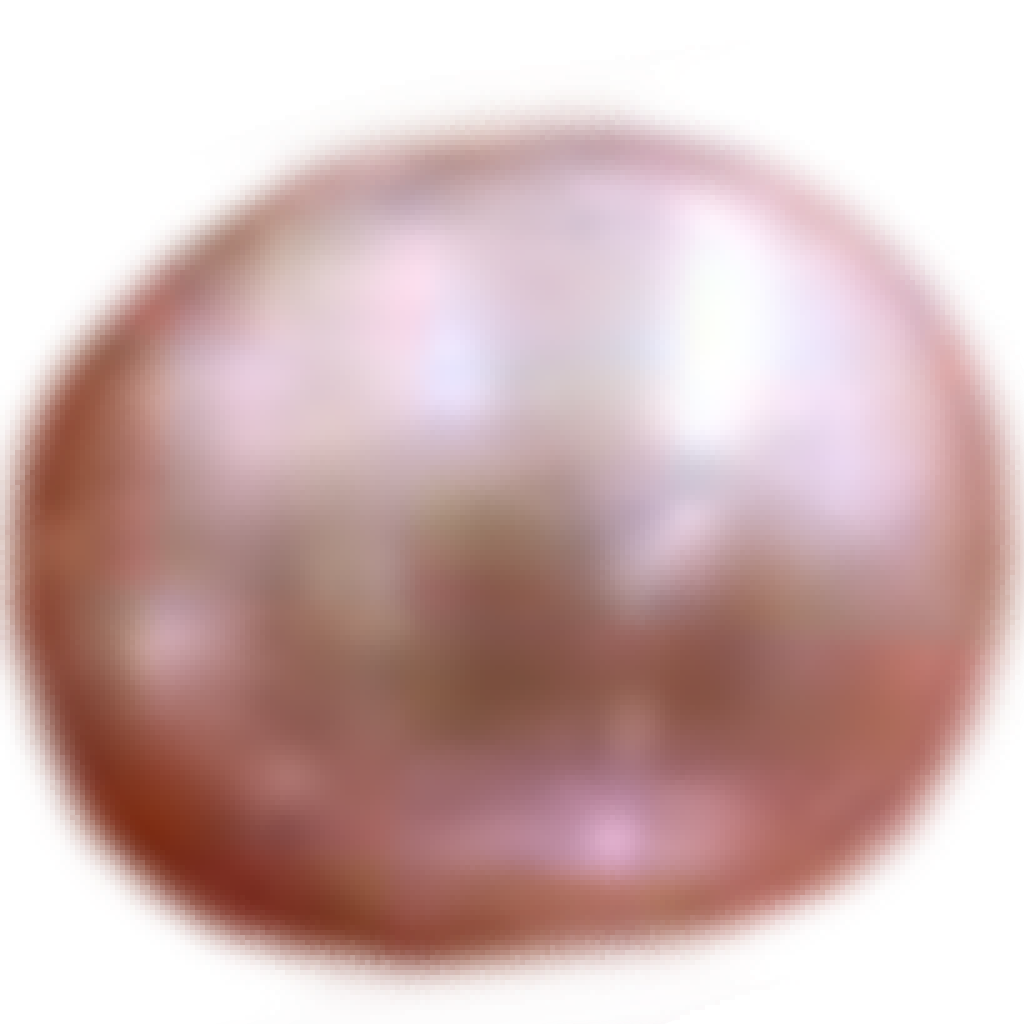 U1903 Purple Oval Freshwater Pearl