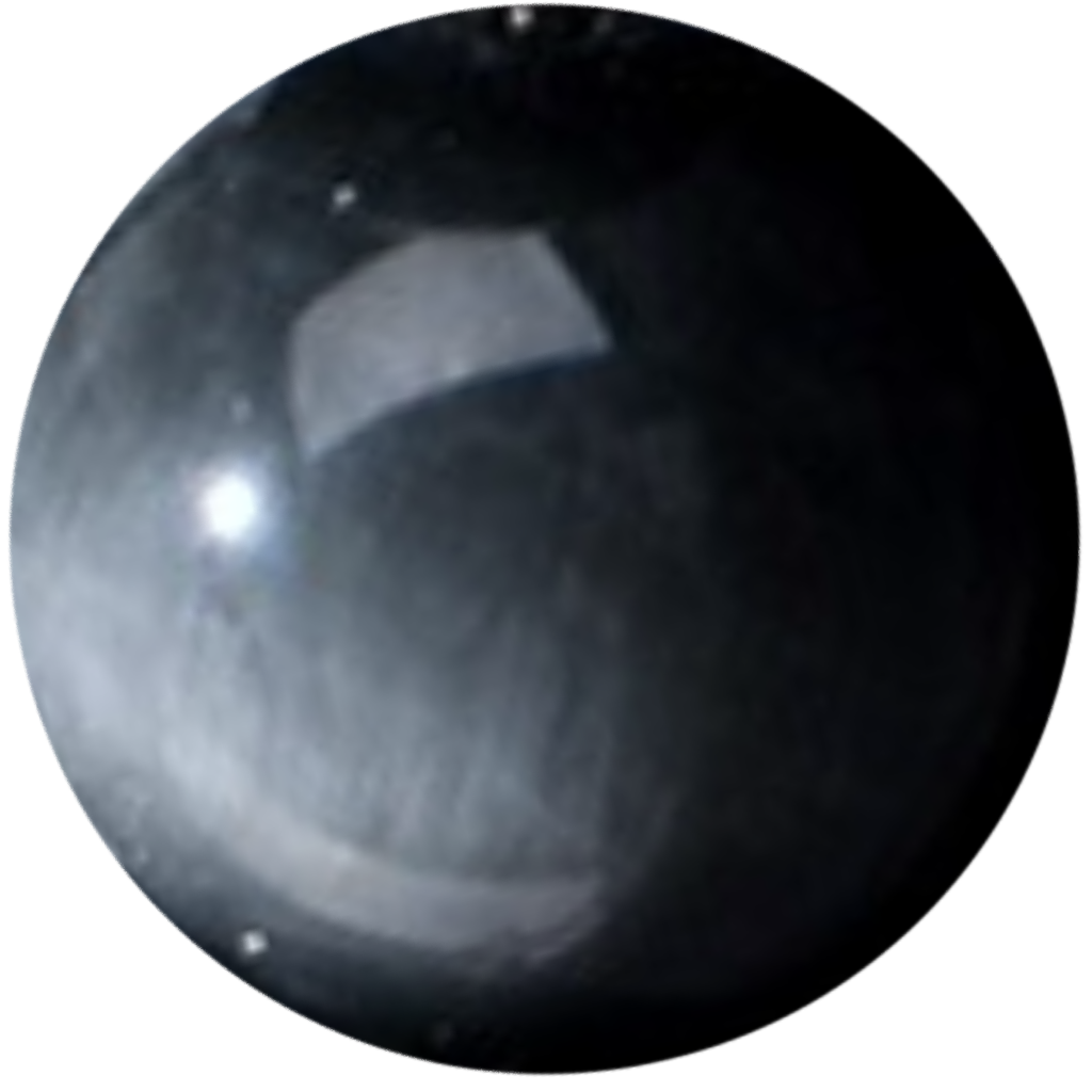 G0901 Gray Hawk's Eye Round Beads