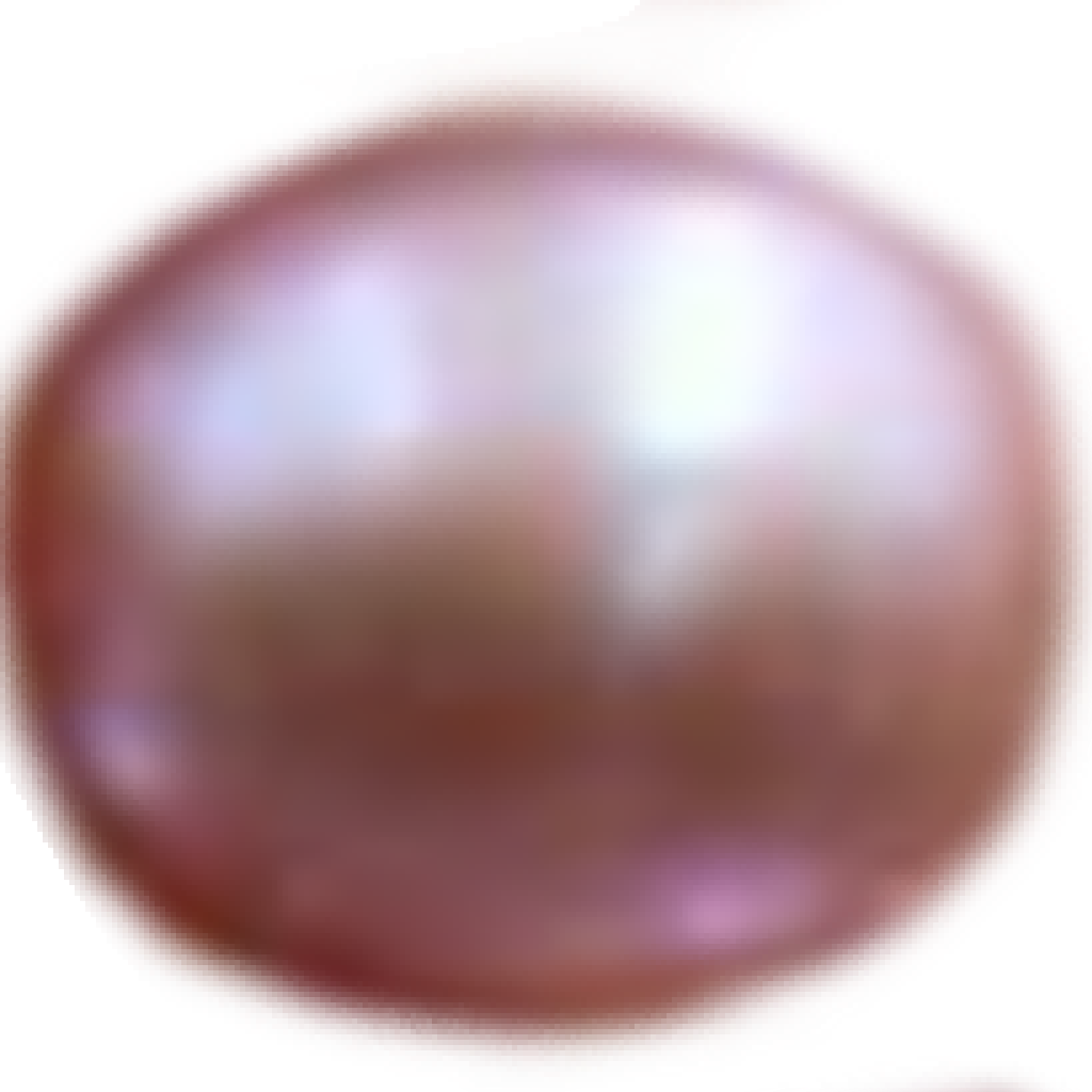 U1903 Purple Oval Freshwater Pearl