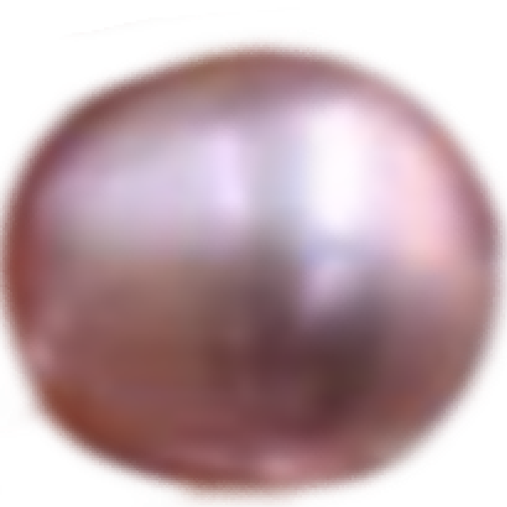 U1903 Purple Oval Freshwater Pearl