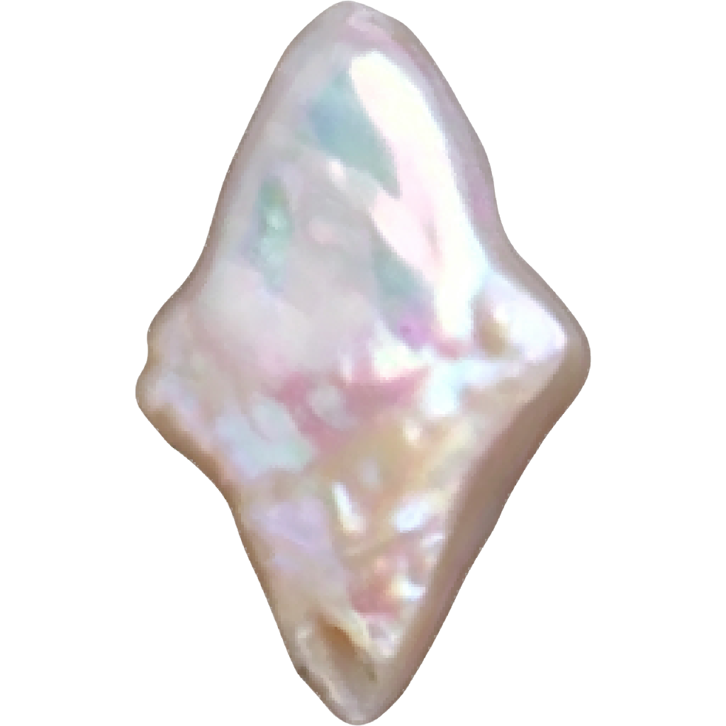 U0401 White Cross Star Freshwater Pearl