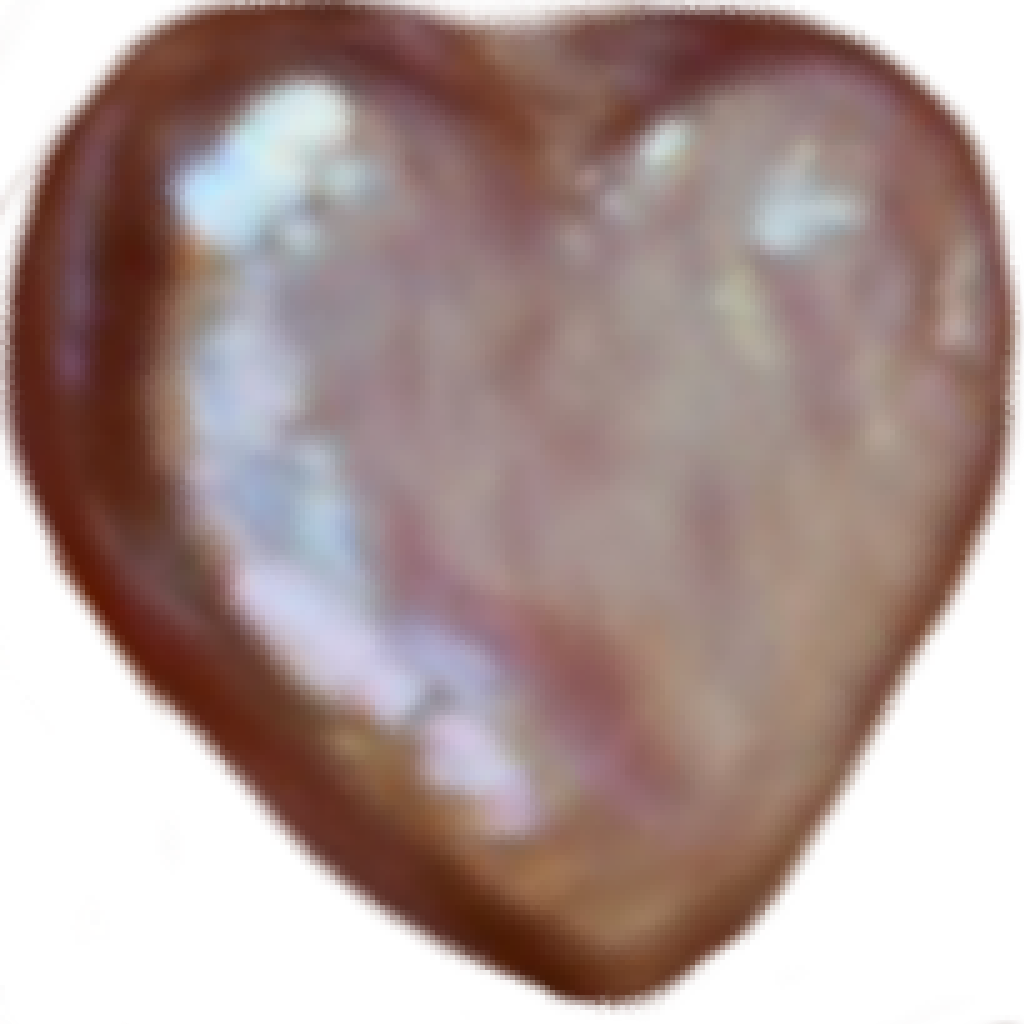 U0703 Purple Heart Freshwater Pearl