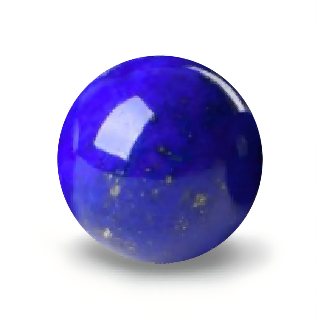 G0122 Natural Lapis Lazuli Blue Round Beads