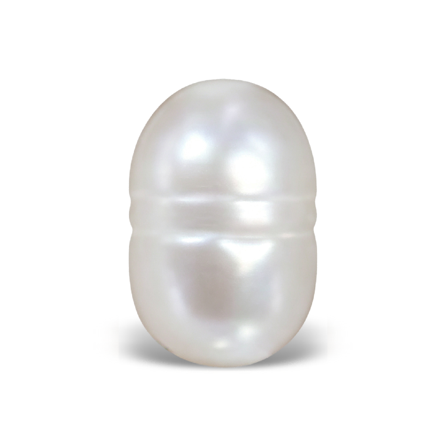 U0501 White Treaded Seed Freshwater Pearl
