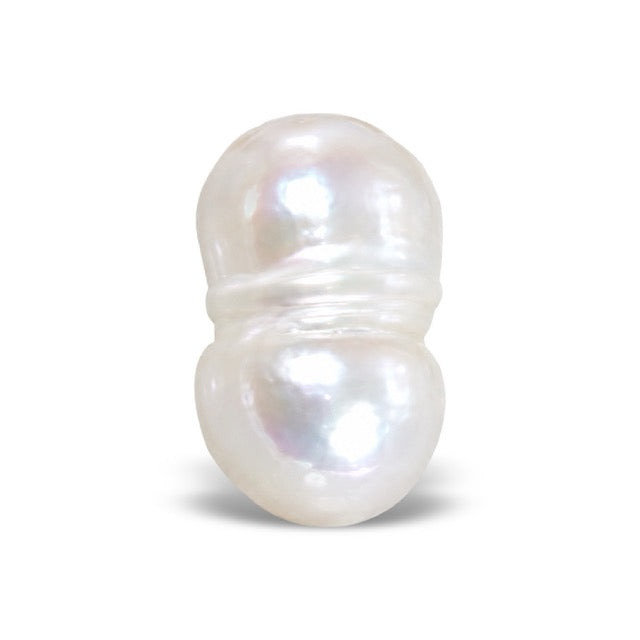 P0501 White Treaded Seed Freshwater Pearl
