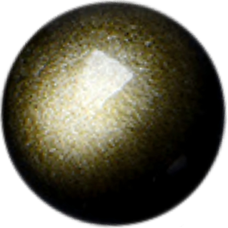 G0127 Natural Gold Sheen Obsidian