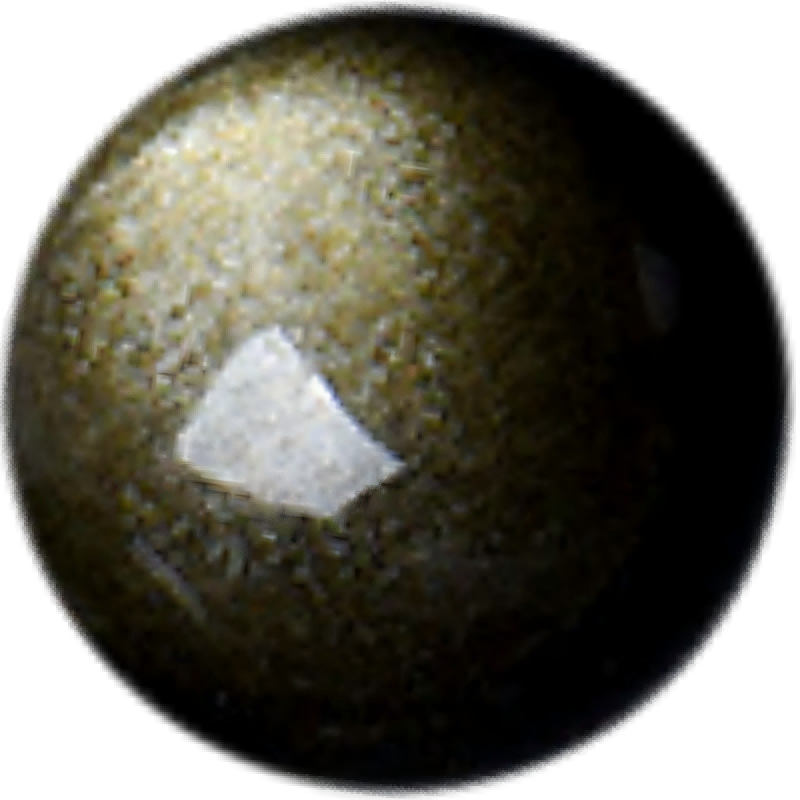 G0127 Natural Gold Sheen Obsidian