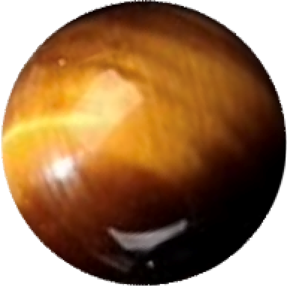 G0125 Natural Golden Tiger’s Eye Round Beads