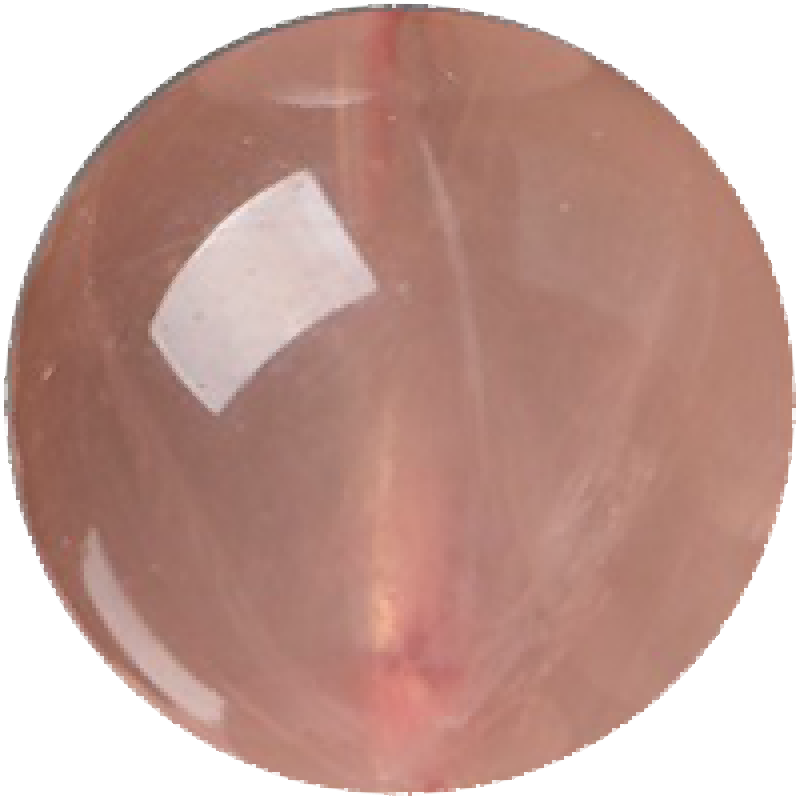 G0142 Grapefruit Rose Pink Round Beads