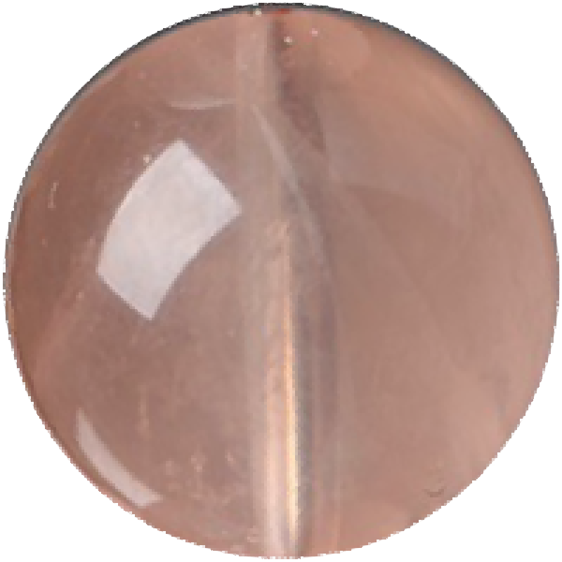 G0142 Grapefruit Rose Pink Round Beads