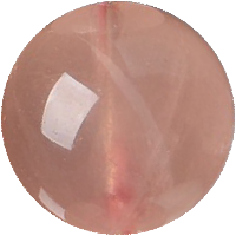 G0142 Grapefruit Rose Pink Round Beads