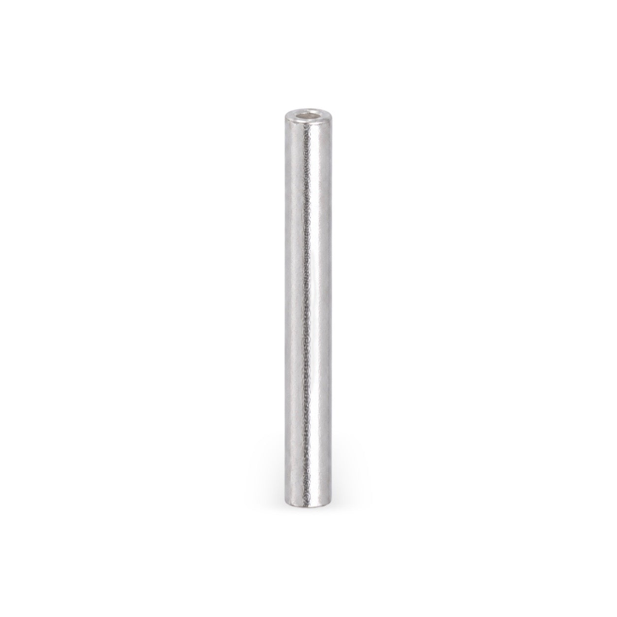 S1302 Silver Straight Tube Medium