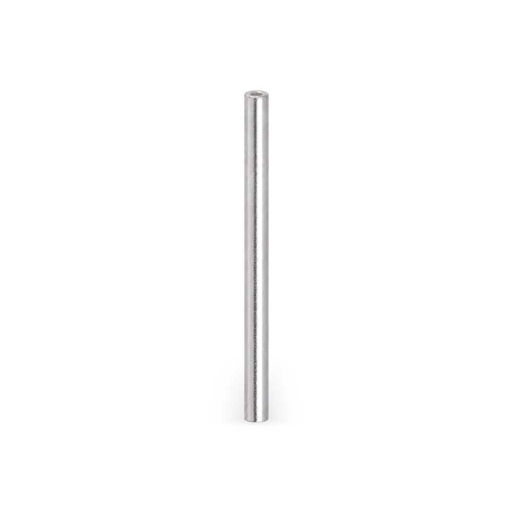 S1303 Silver Straight Tube Long