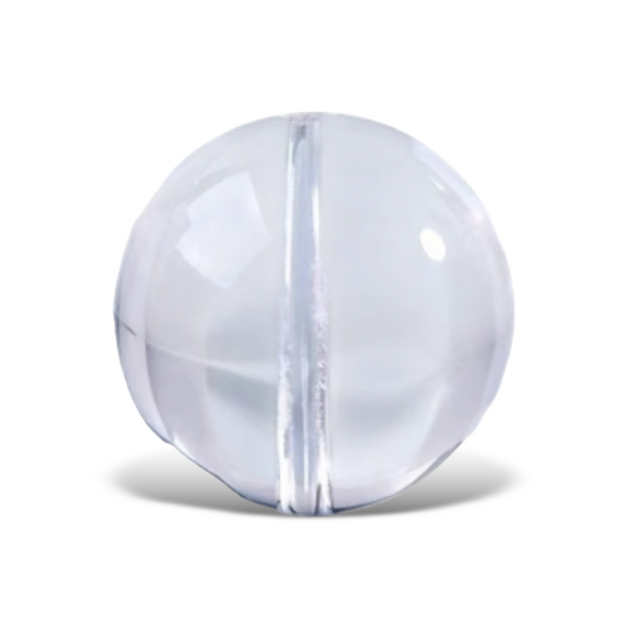 C0103 Clear White Round Quartz