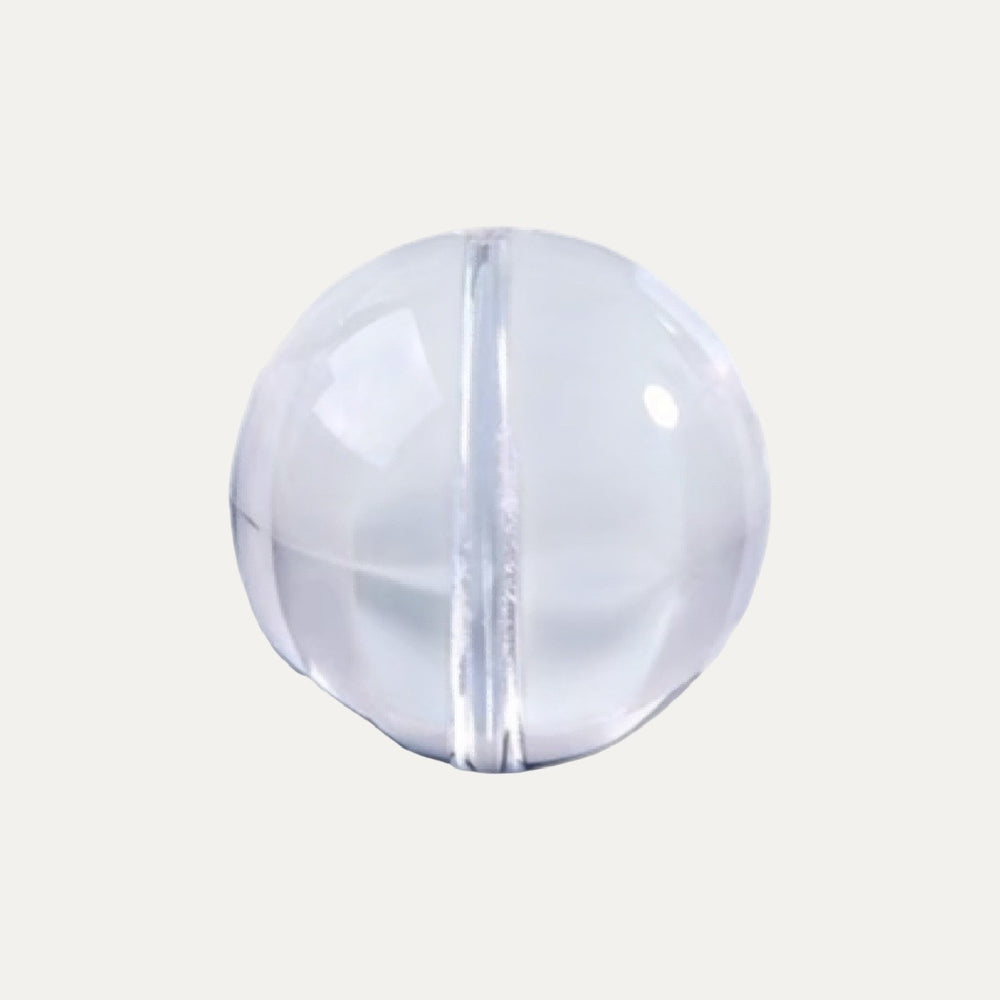 Q0103 Clear White Round Quartz