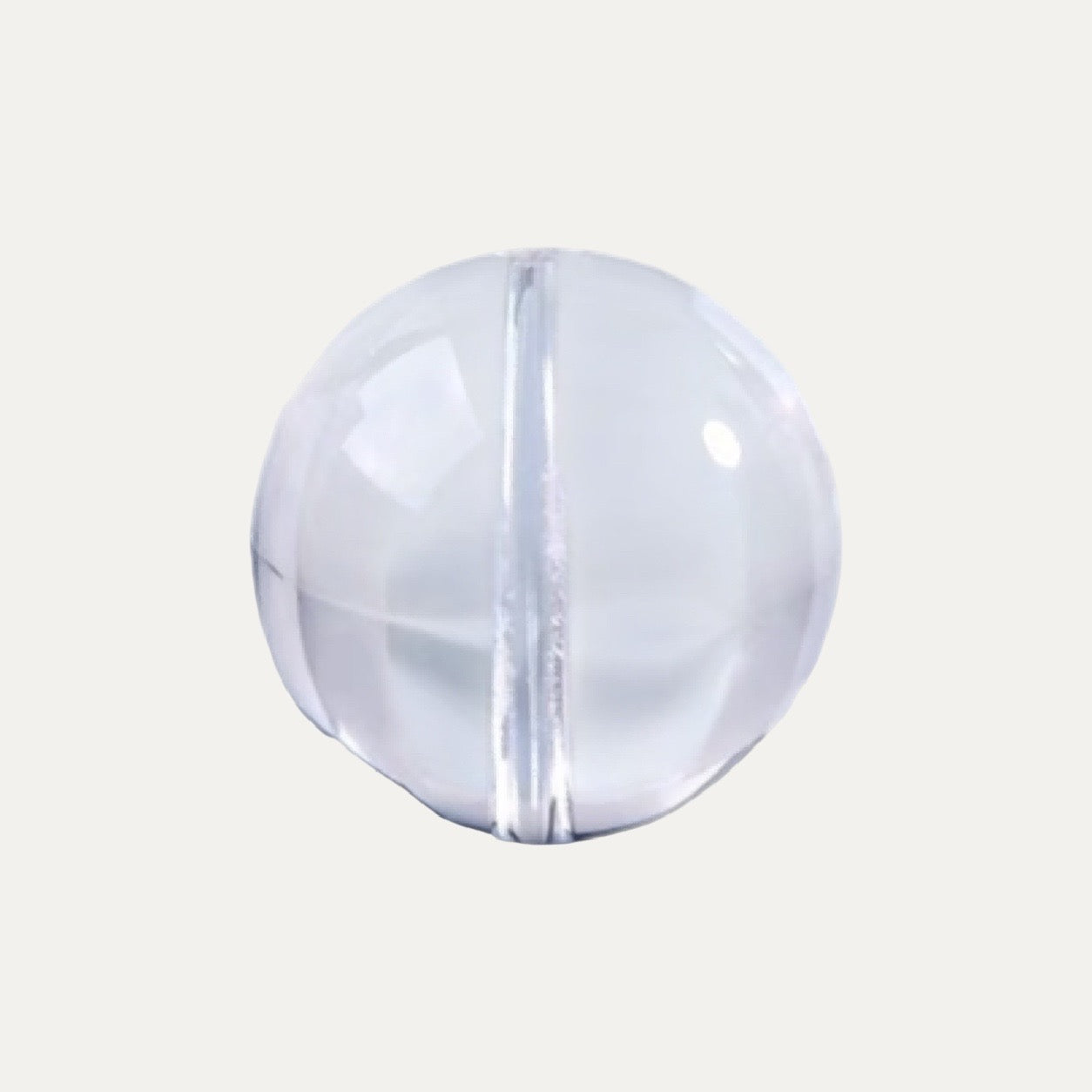 Q0103 Clear White Round Quartz