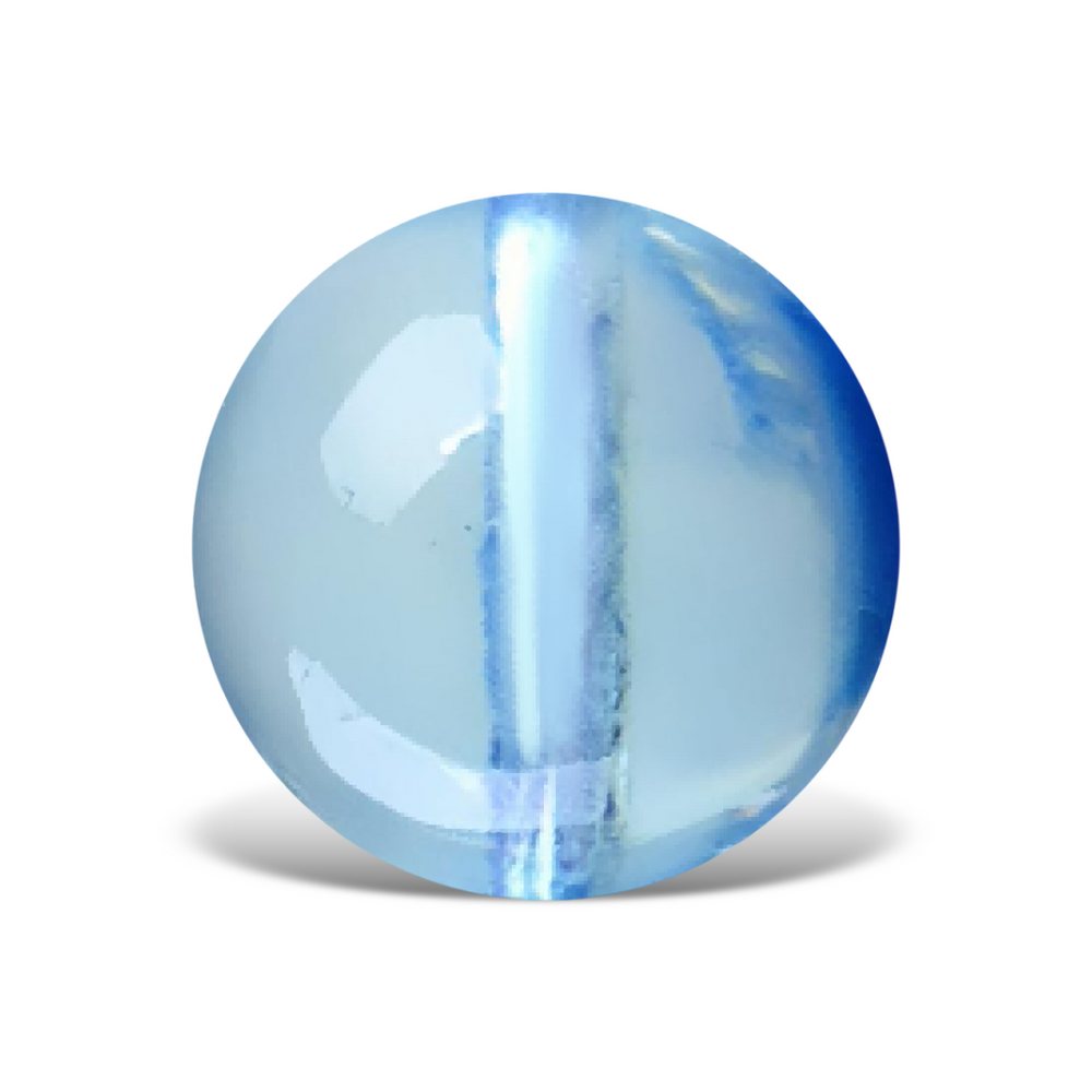 Q0604 Sky Blue Round Aquamarine Quartz