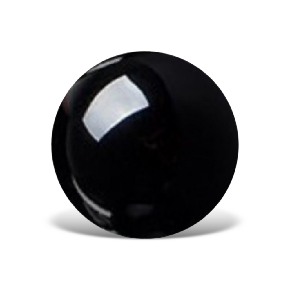 G0801 Black Obsidian Round Beads