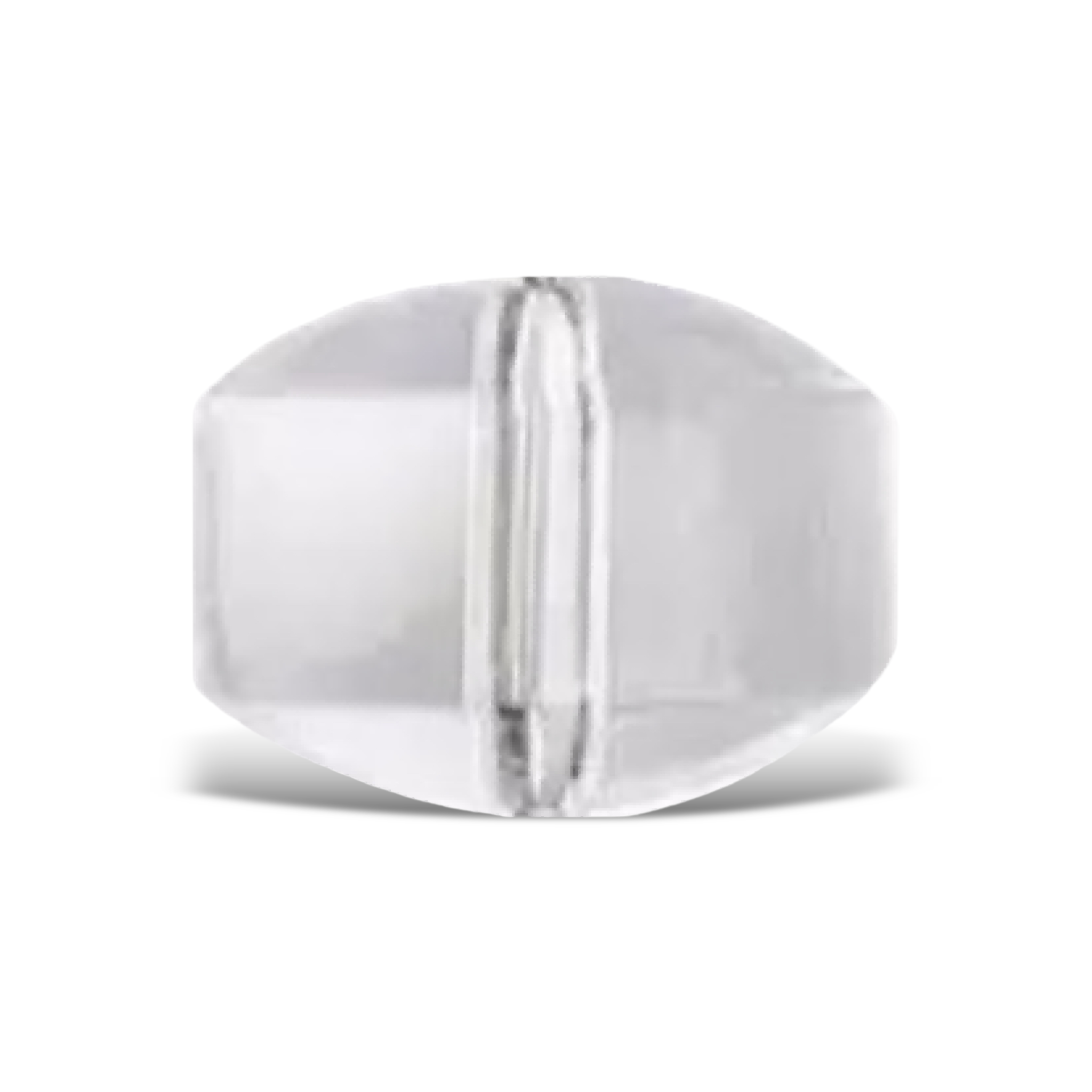 C0102 Faceted Clear White Quartz