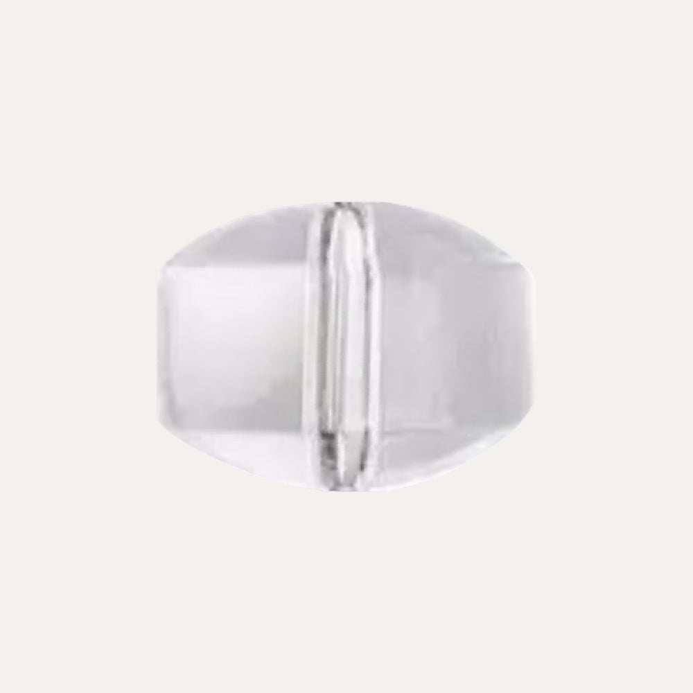 Q0102 Faceted Clear White Quartz