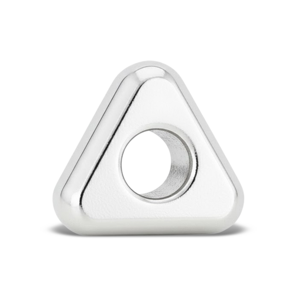 S2101 Triangular Crushed Silver Bead