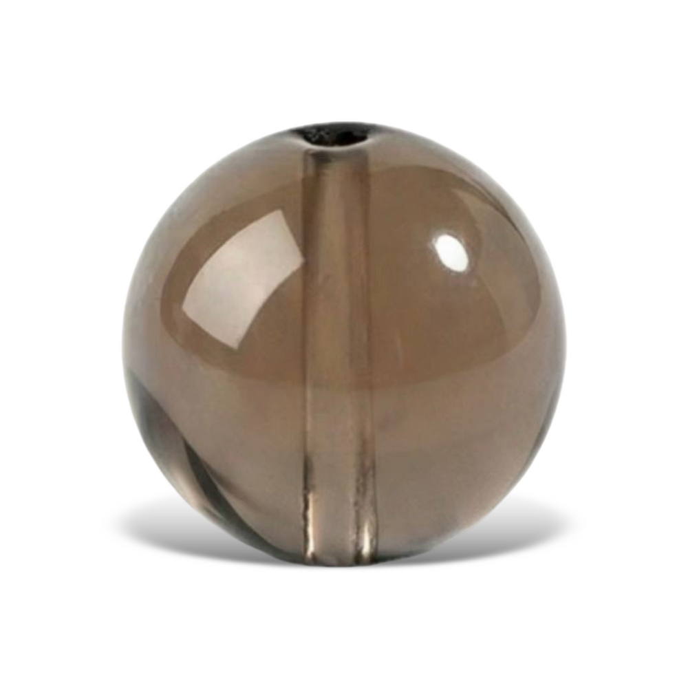 Q1001 Translucent Brown Round Quartz