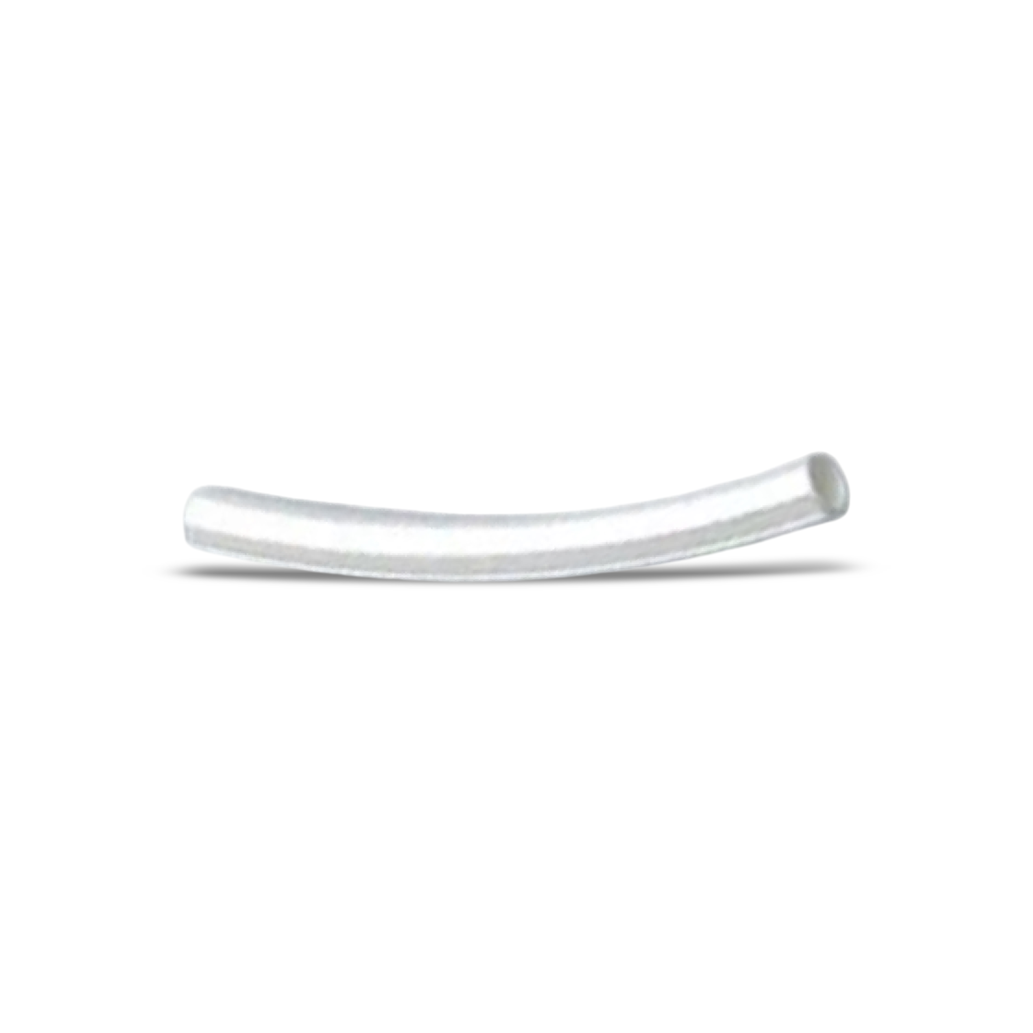 M2601 Curved Silver Tube