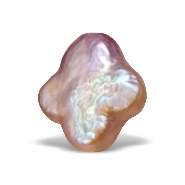 P1401 Natural Clover Baroque Pink Pearl