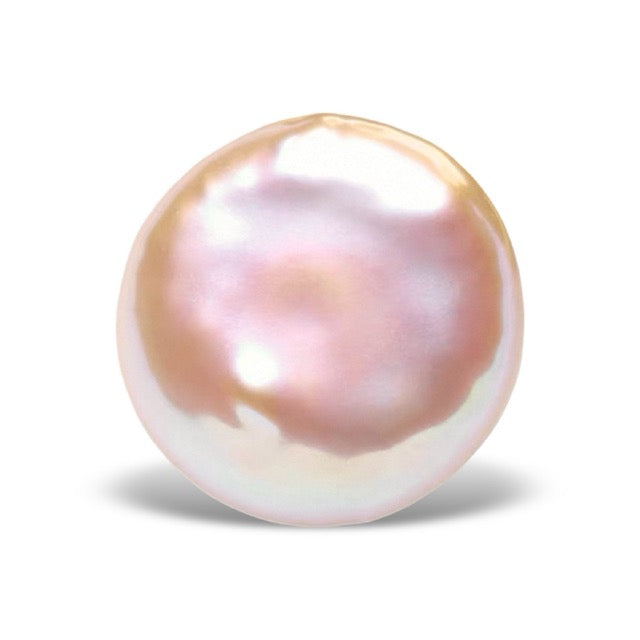 P0802 Pink Button Freshwater Pearl