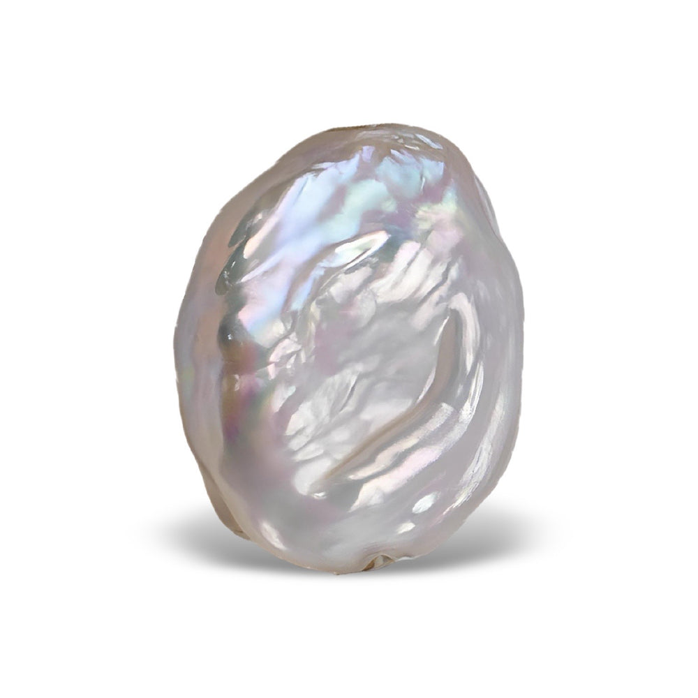 P1001 Natural Lightly Textured Freshwater Baroque Pearl