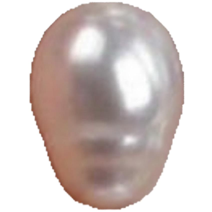 U0501 White Treaded Seed Freshwater Pearl